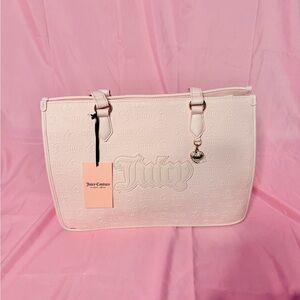 Juicy Couture Light Pink Embossed Tote